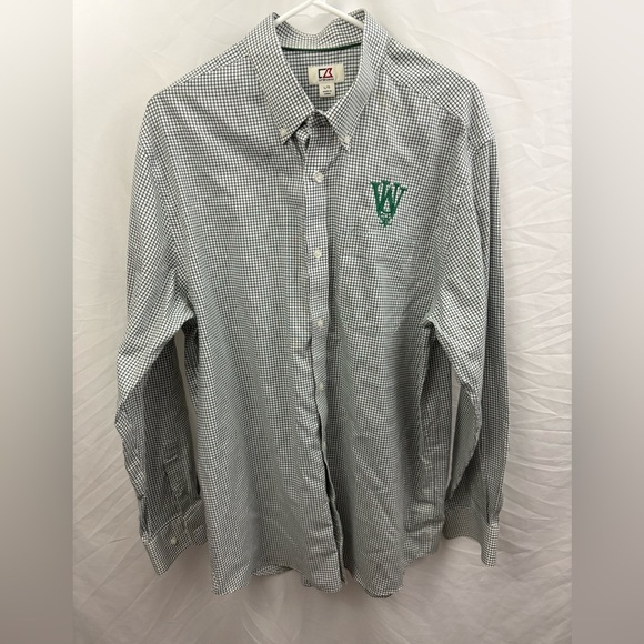 Washington University Saint Louis Button Down Shirt Size Large Bears Mens - Picture 1 of 6